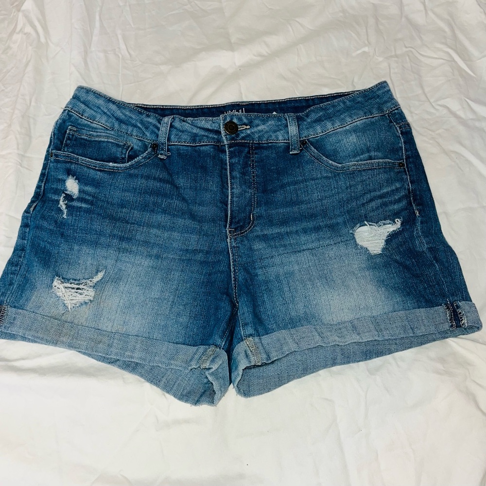 Time and Tru Jean Shorts Size 16